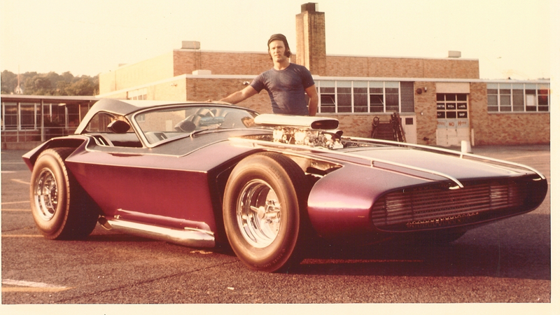 Les Dunham with his Scorpion
